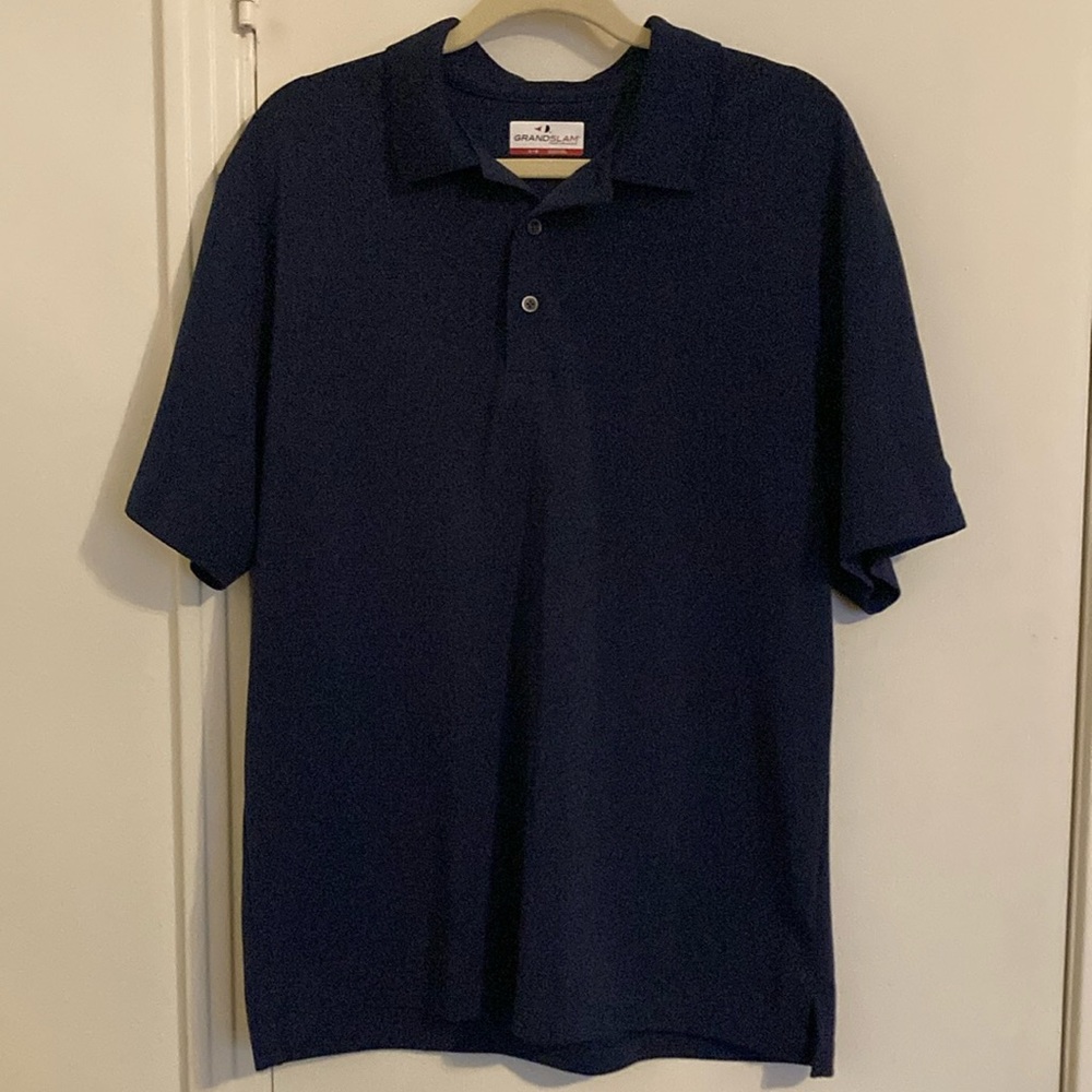 Grand Slam Performance Classic Navy Polo Shirt